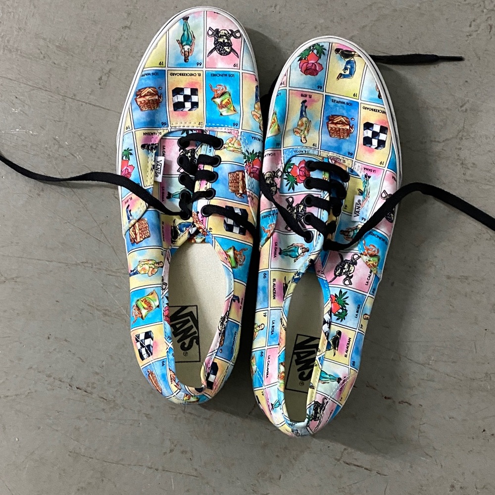 Vans Multicolor Graphic Print Sneakers